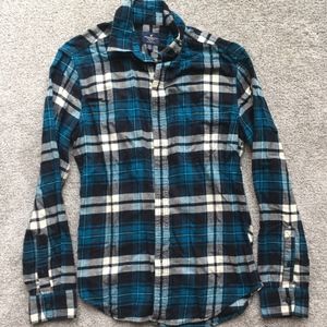 AE Blue flannel